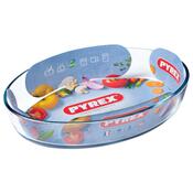 Pyrex Vas de sticlă pentru cuptor oval 2,2 l, 30 x21 x 6 cm