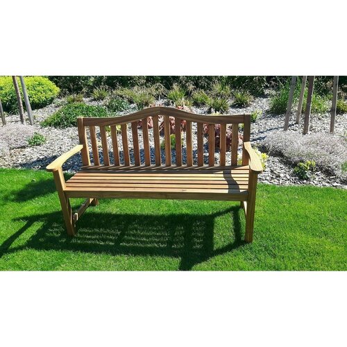 Ławka drewniana Margarita naturalny, 180 cm