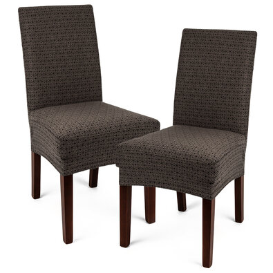 4Home Multielastični prevlek za stol Comfort Plusrjava, 40 - 50 cm, komplet 2 kos