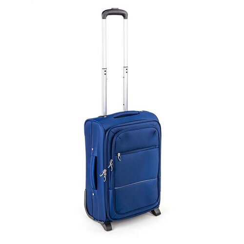 Fotografie Pretty UP Cestovní textilní kufr malý, 20", modrá