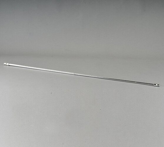 Vitrážní tyčka California chrom, 50/85 cm
