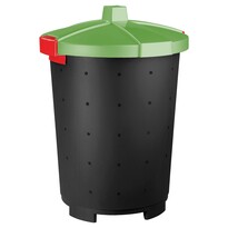 Plastikowy pojemnik na odpady Mattis 45 L, zielony