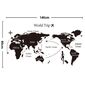Öntapadós falmatrica World trip világtérkép