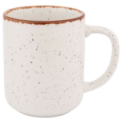 Altom Porcelanowy kubek Reactive Ivory, 400 ml
