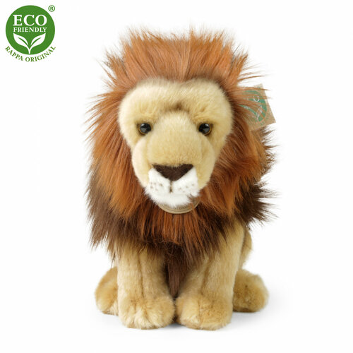 Rappa Plush лев сидячий, 25 см ЕКО-ДРУЖНІЙ