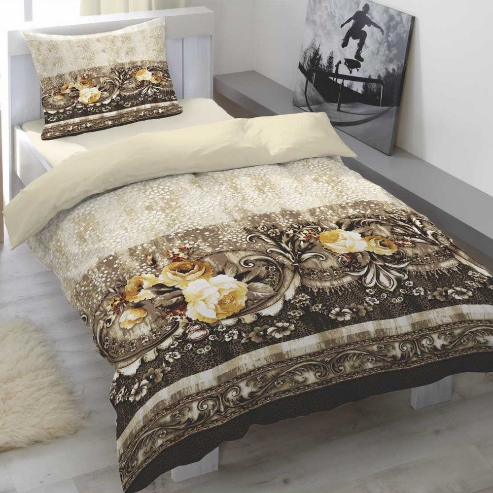 Trade Concept Saténové obliečky Rosette Carafa, 140 x 200 cm, 70 x 90 cm