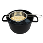 Elo 52125 Basic Miska do kąpieli wodnej ze stalinierdzewnej 12,5 cm, 0,5 l