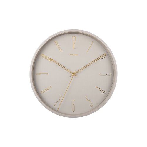 Karlsson 5898WG дизайнерський настінний годинник, 35 см