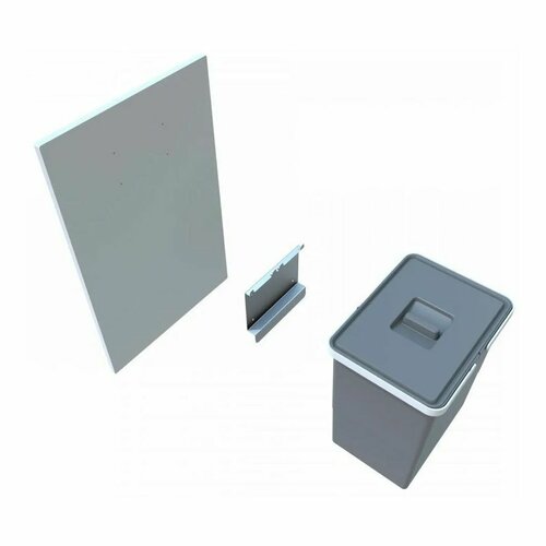 Elletipi Vgradni koš za smeti EASY - za vrata, 15l