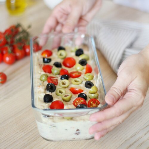 Stekleni model za piškote Pyrex 1,5 l, 28 x 12 x 8cm