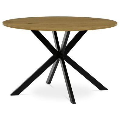 Stół jadalny 120 x 120 cm, dąb dziki