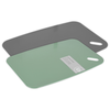 EH Súprava doštičiek na krájanie 2 ks, sivá + zelená