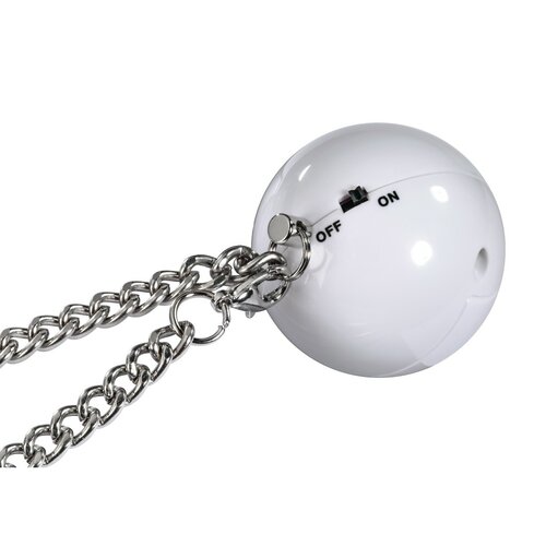 Xavax Osobný alarm Bambule s retiazkou, biela