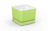 Plastový květináč Cube 120 zelená