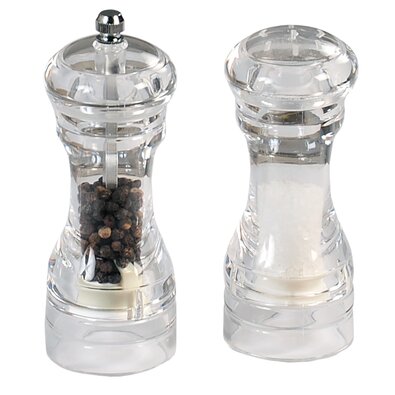 Râșniță de piper și sare Kesper 13500 acrilic, în. 14 cm