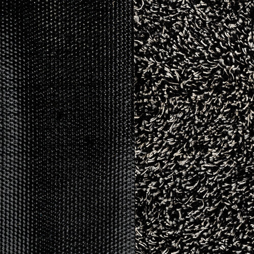 Rohožka Clean Mat čiernobiela, 45 x 70 cm