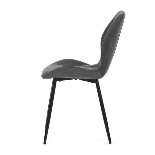 Zestaw krzeseł do jadalni CT-285 GREY2, 4 szt.