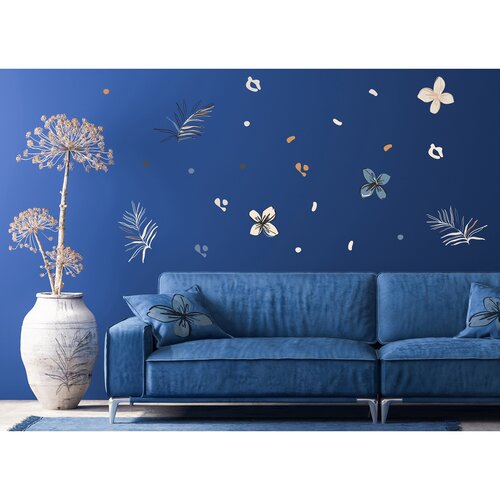 Samolepilni dekorativni elementi Vector graphicflorals, 30 x 30 cm