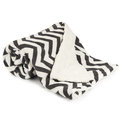 4Home gyapjú hatású pléd Wave, 150 x 200 cm