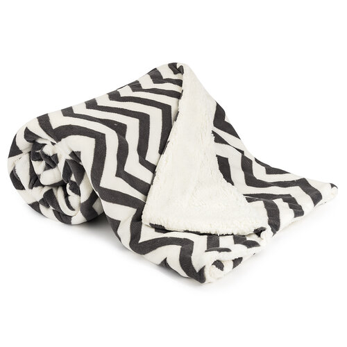 4Home gyapjú hatású pléd Wave, 150 x 200 cm