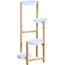 Kesper 17276 Stojak bambusowy na kwiaty 48 x 42 x 78 cm