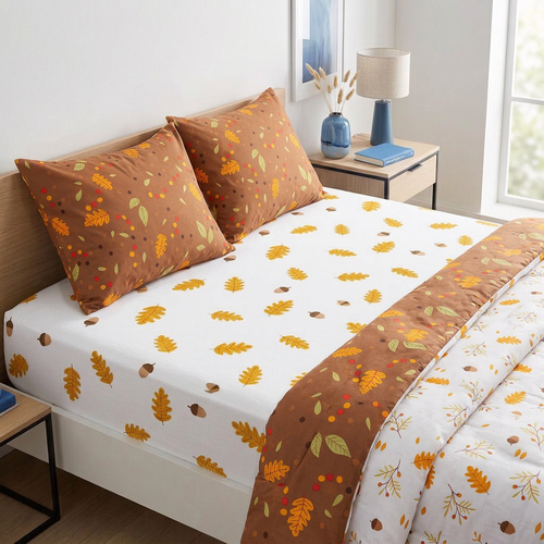 4Home jersey prestieradlo Jeseň, 100 x 200 cm