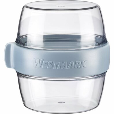 Cutie pentru gustări din două piese Westmark MAXI,700 ml , albastru
