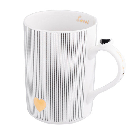 Altom Porzellantasse Herz, 350 ml