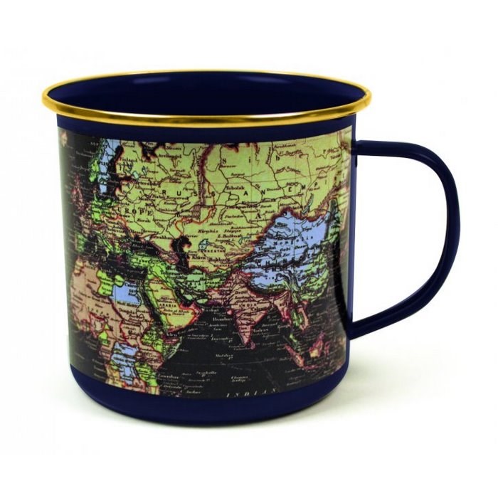 Plecháčik s mapou sveta, tmavý