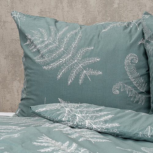 4Home Бавовняна постільна білизна Fern, 140 х 200 см, 70 х 90 см