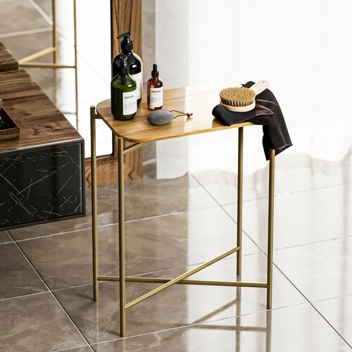 Măsuță auxiliară Same Gold and Natural