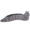 Бетонне кашпо для квіткового горщика Гусениця, 25 x 8,5 x 10,5 см