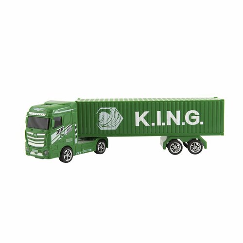 Teddies Kamion s kontejnerem na setrvačník, 30 cm, se světlem a zvukem