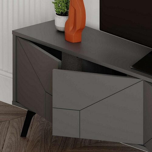 Stolik pod telewizor Dune Anthracite