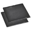 Kesper 38109 Set servirnih podstavkov izskrilavca, 2 k s, 20 x 20 cm