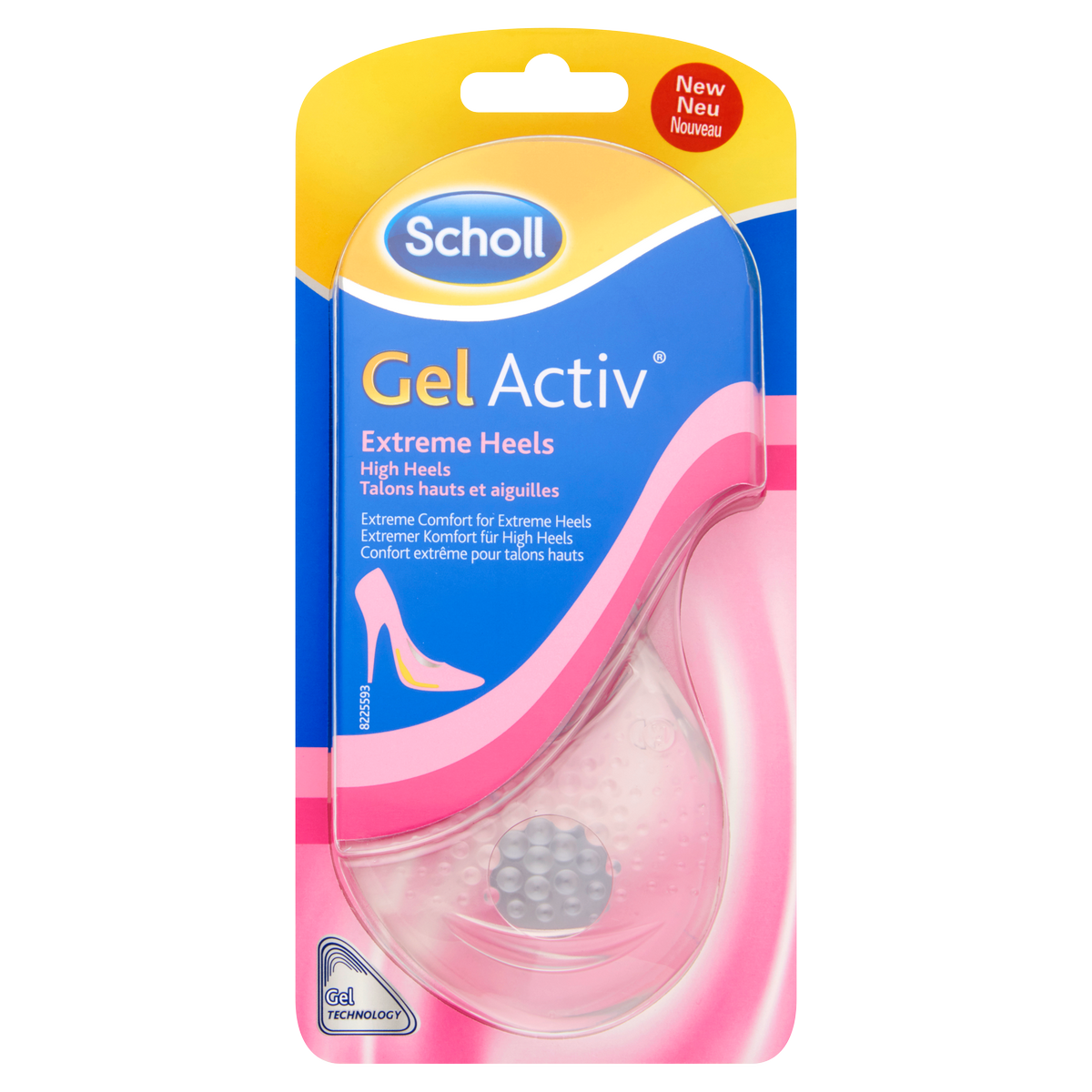 Scholl GelActiv magas sarkú cipőbetétek akciós termékkép 1