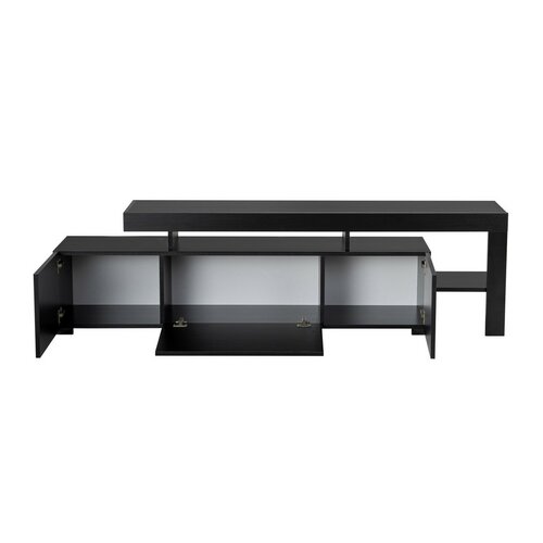 Televízny stolík Beliz Wood Black