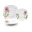 Set de masă din 18 piese Home Elements, mac roz