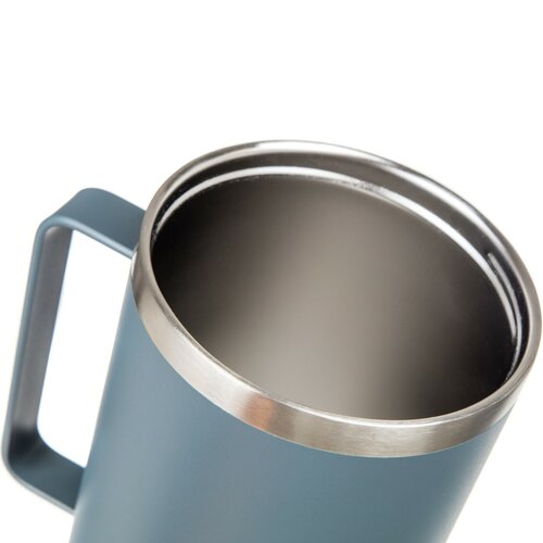 Banquet Termohrnek nerezový s uchem Twain 1200 ml, tmavě šedá