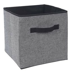 Úložný box 30 x 30 x 30 cm, černá