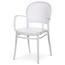 Scaun de masă CT-746 WT, alb