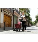 Carlett Senior Comfort nákupná taška na kolieskach 36 l, rubínová
