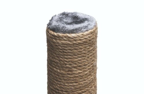 Beeztees Škrabadlo Lesley sivé, 35 x 35 x 60 cm