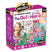 Headu Hracia sada s puzzle Môj vymyslený svet Domček