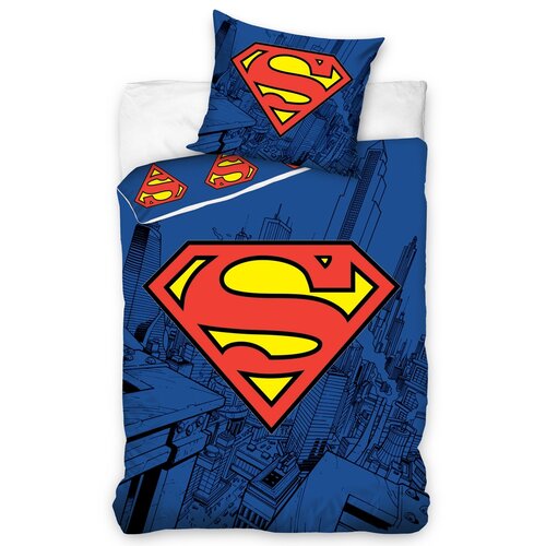 Otroška posteljnina Superman, 140 x 200, 70 x 90cm