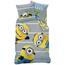Lenjerie de pat pentru copii Minioni Team, 140 x 200 cm, 70 x 90 cm