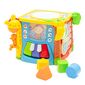 Baby Mix Interaktywna muzyczna kostka edukacyjna, żółty