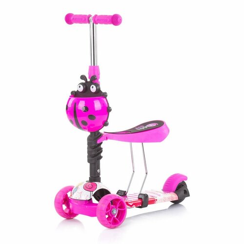 Chipolino Hulajnoga z pałąkiem Kiddy Evo 3w1, Lollipop