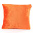 Vankúšik Mikroplyš oranžová, 40 x 40 cm