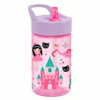 Florina Detská plastová fľaša Princess, 430 ml Florina Detská plastová fľaša Princess, 430 ml